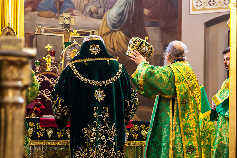 Niedziela Palmowa w Prawosłwnej Katedrze Metropolitalnej w Wars